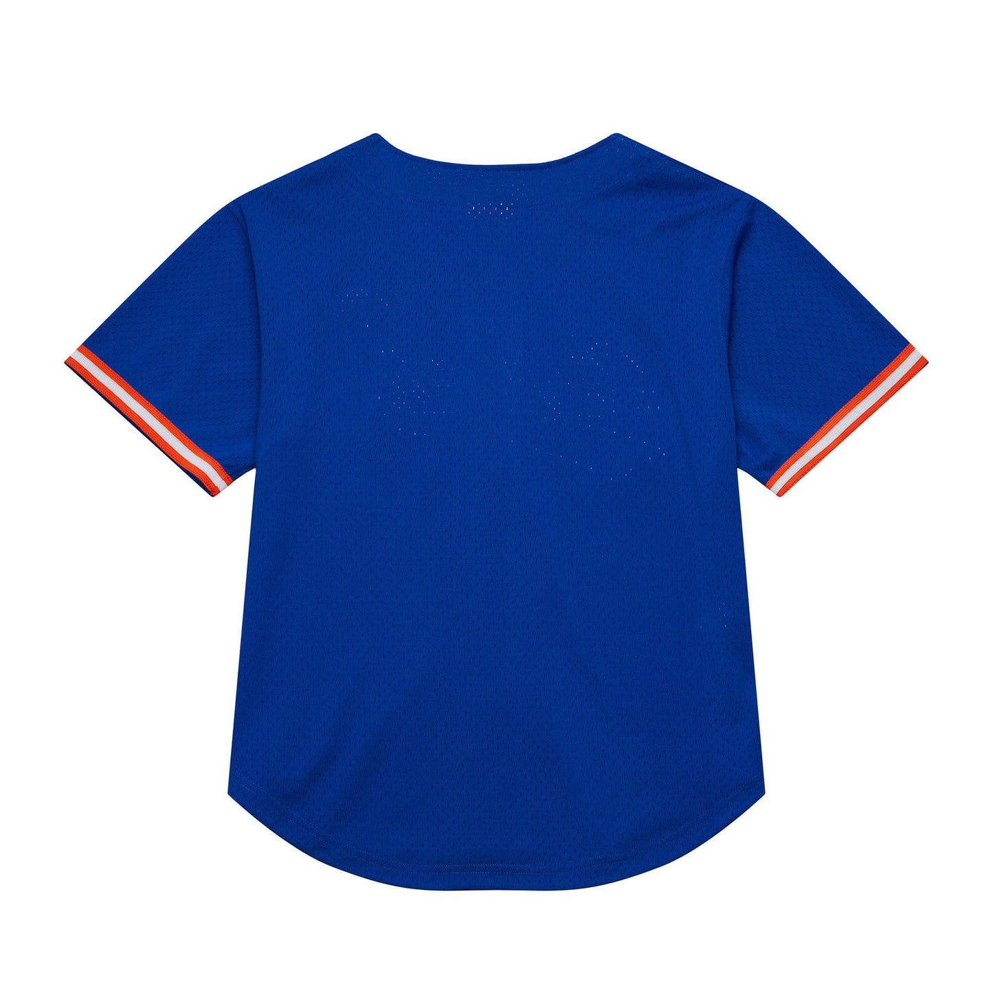 Mitchell & Ness Knicks On the Clock Mesh Button Down Shirt