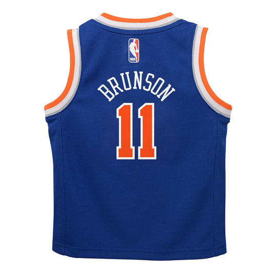 Kids Knicks Brunson Icon Replica Jersey