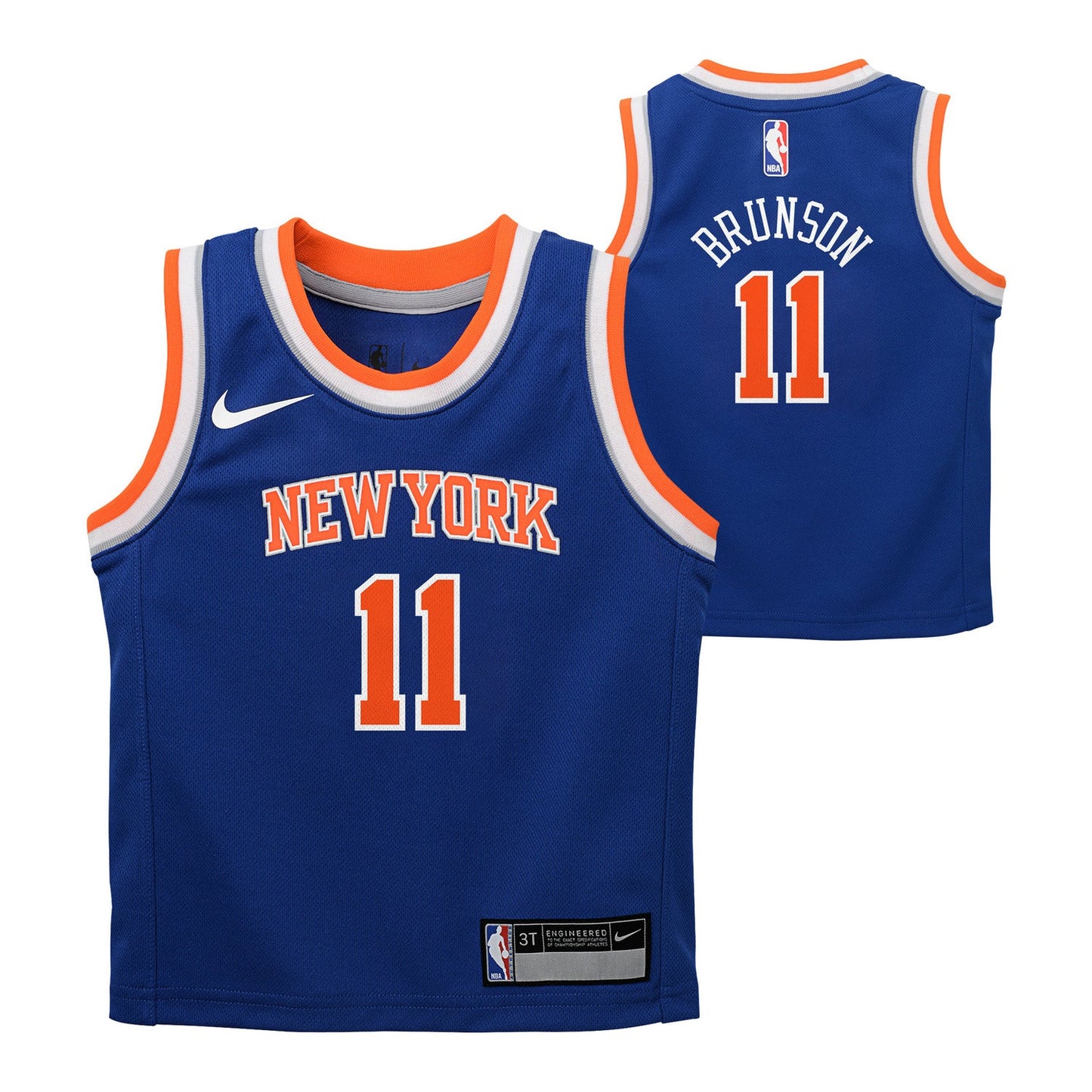 Kids Knicks Brunson Icon Replica Jersey