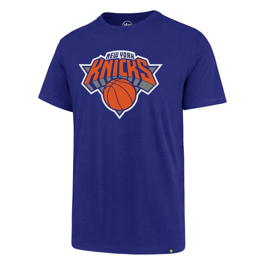'47 Brand Knicks Royal Primary Logo Tee