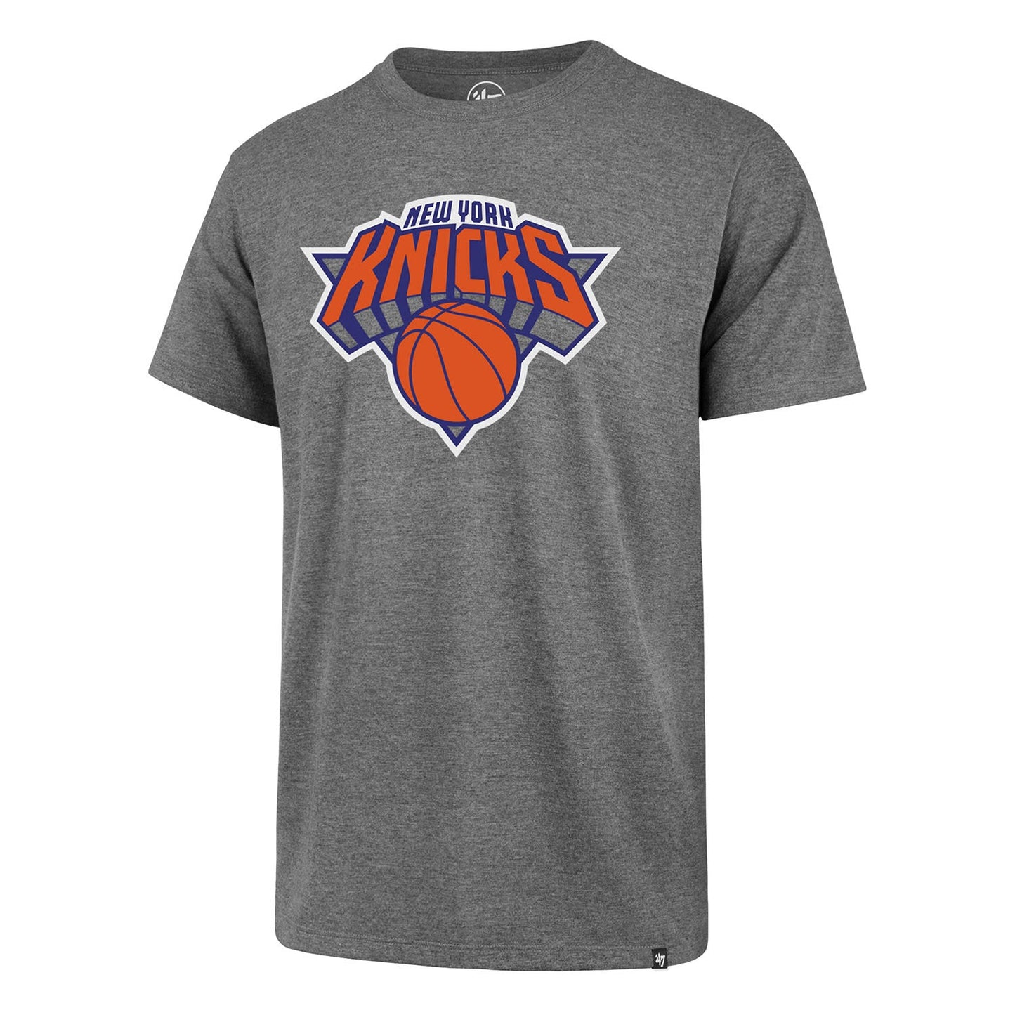 '47 Brand Knicks Grey Primary Logo Tee