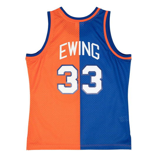 Mitchell & Ness Knicks Ewing 1985 Split Jersey