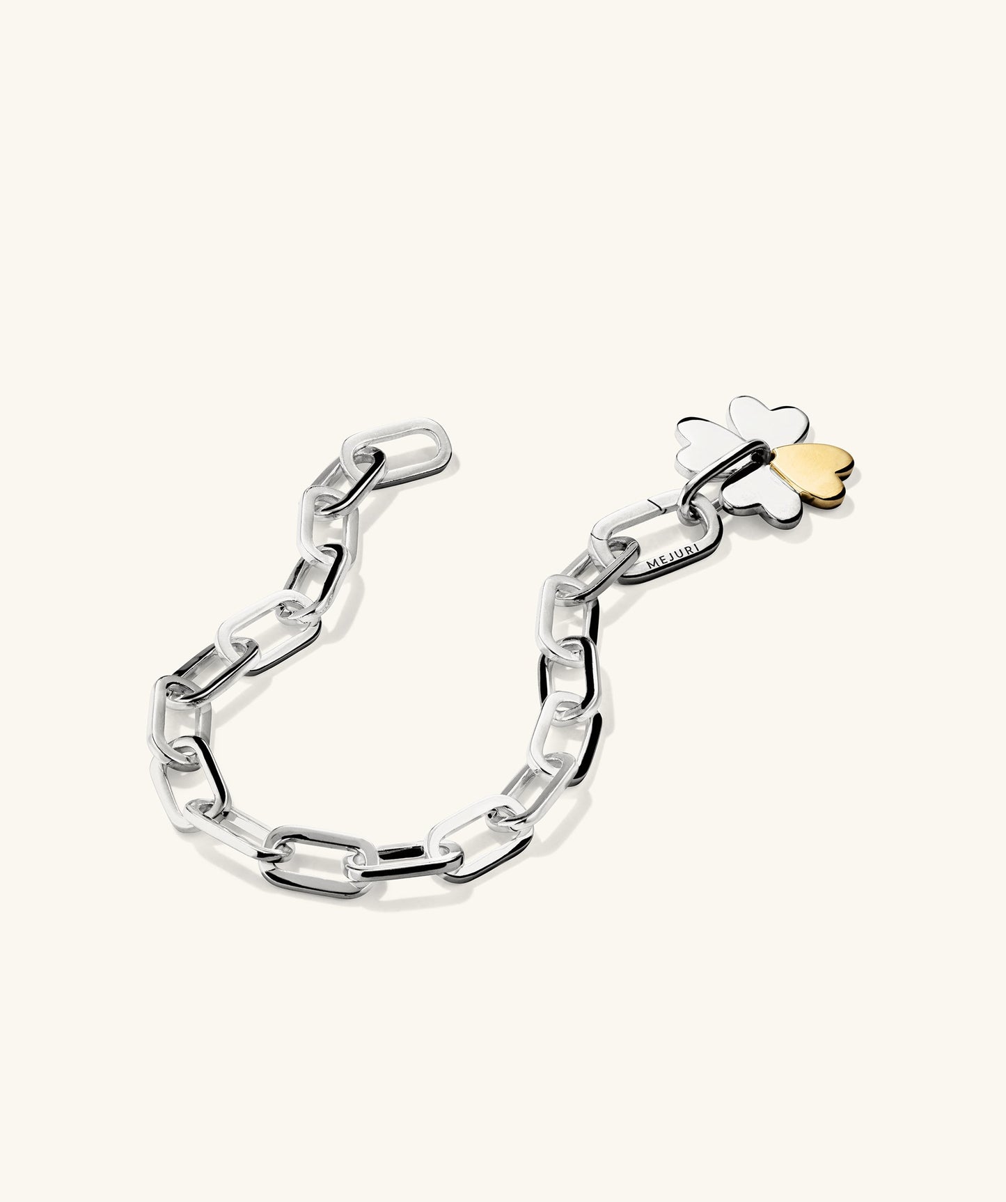 Mejuri x GANNI Clover Charm Bracelet