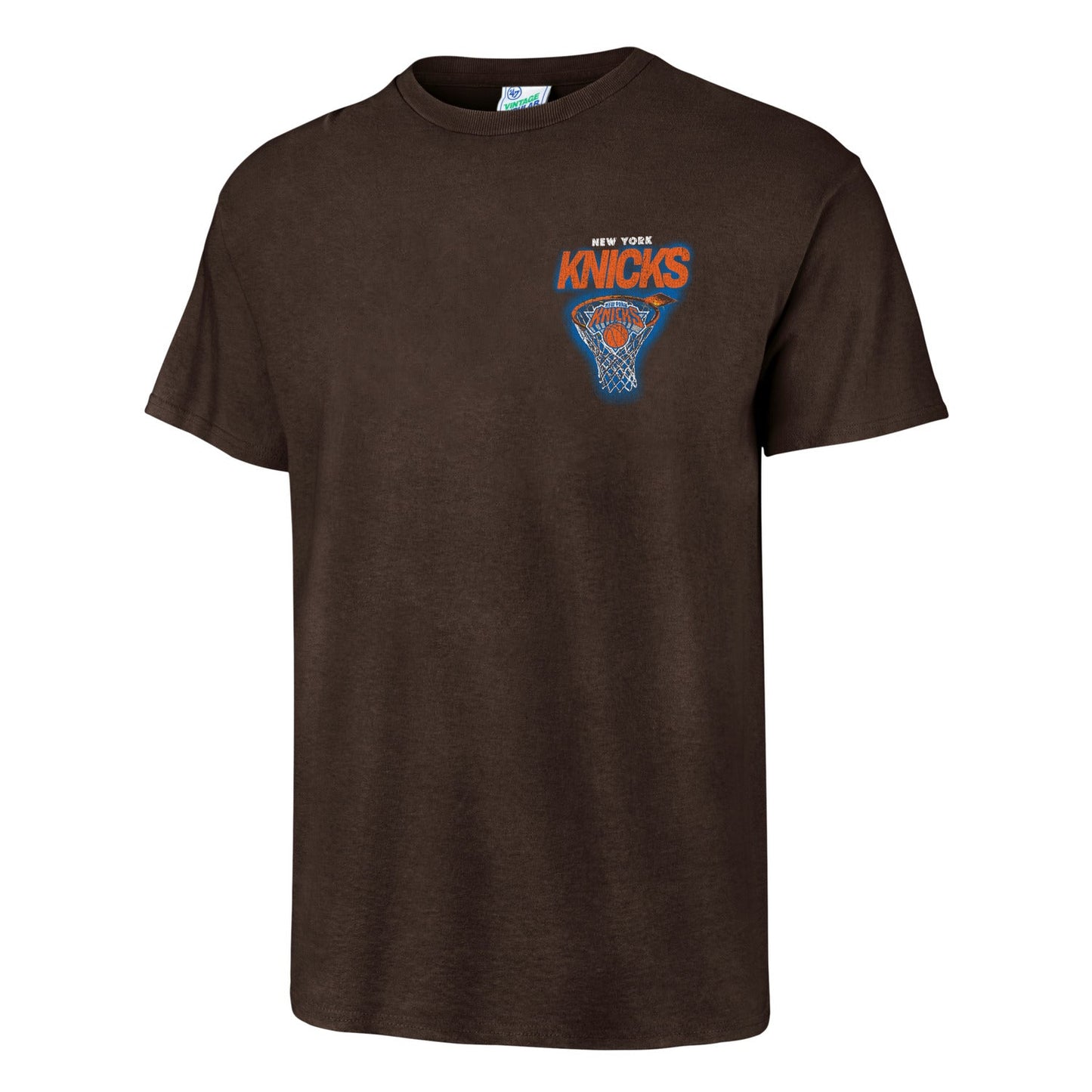 '47 Brand Knicks Mocha Dager Tradition Vintage Tubular Tee