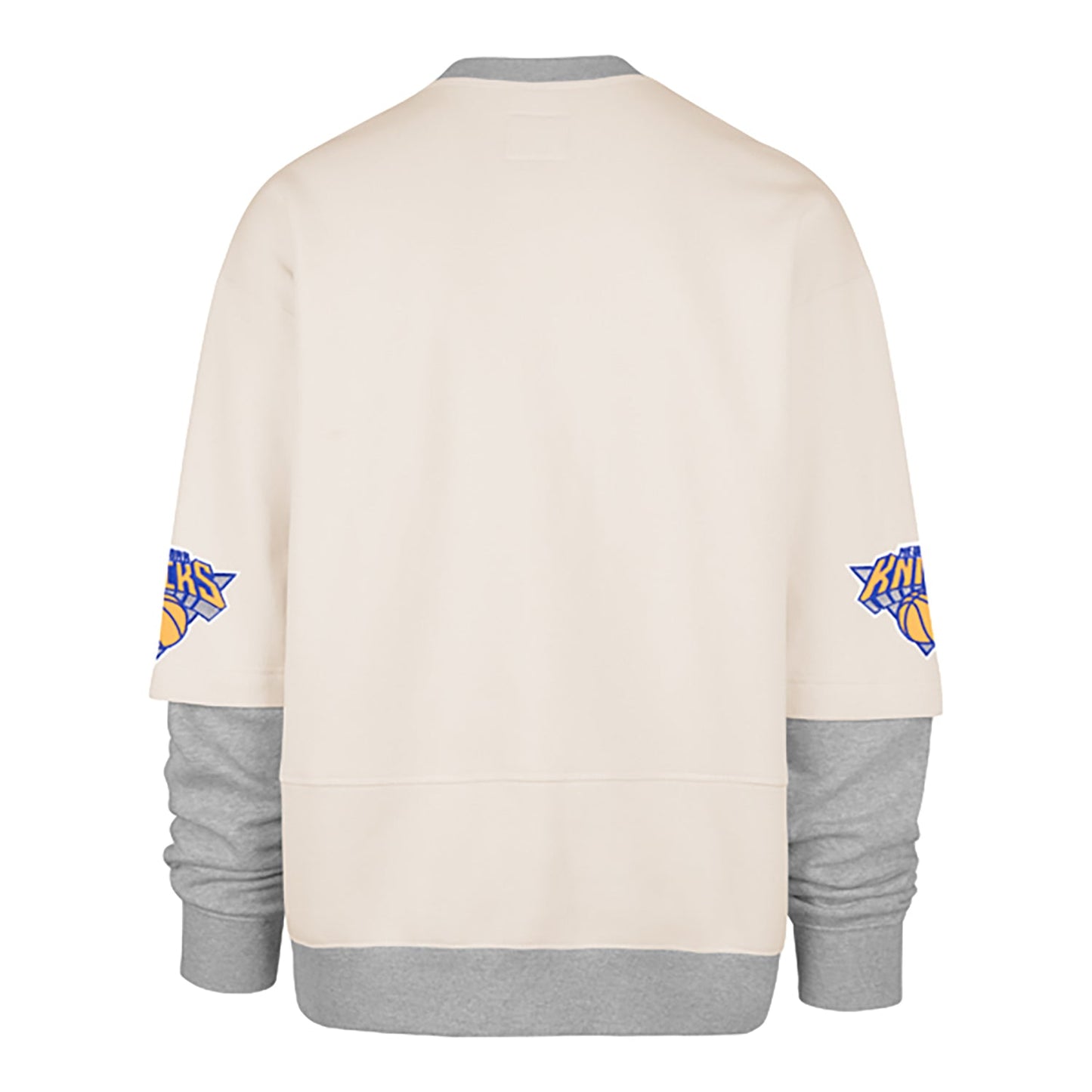 '47 Brand Knicks Trifecta Double Layered Snap Crew