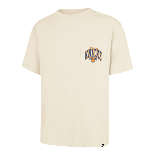 '47 Brand Knicks Back Door Foundation Pocket Tee
