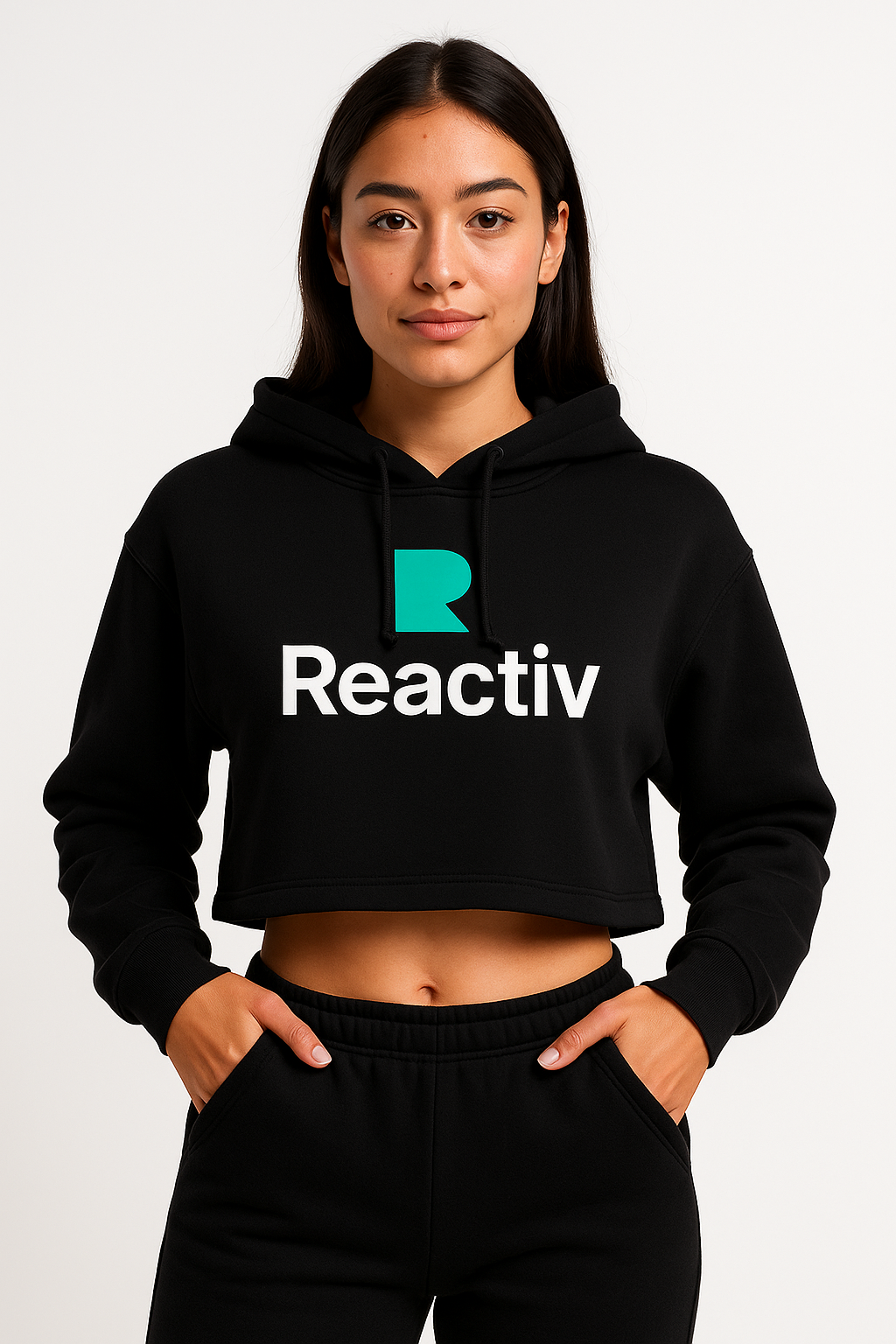 Reactiv Cropped Hoodie
