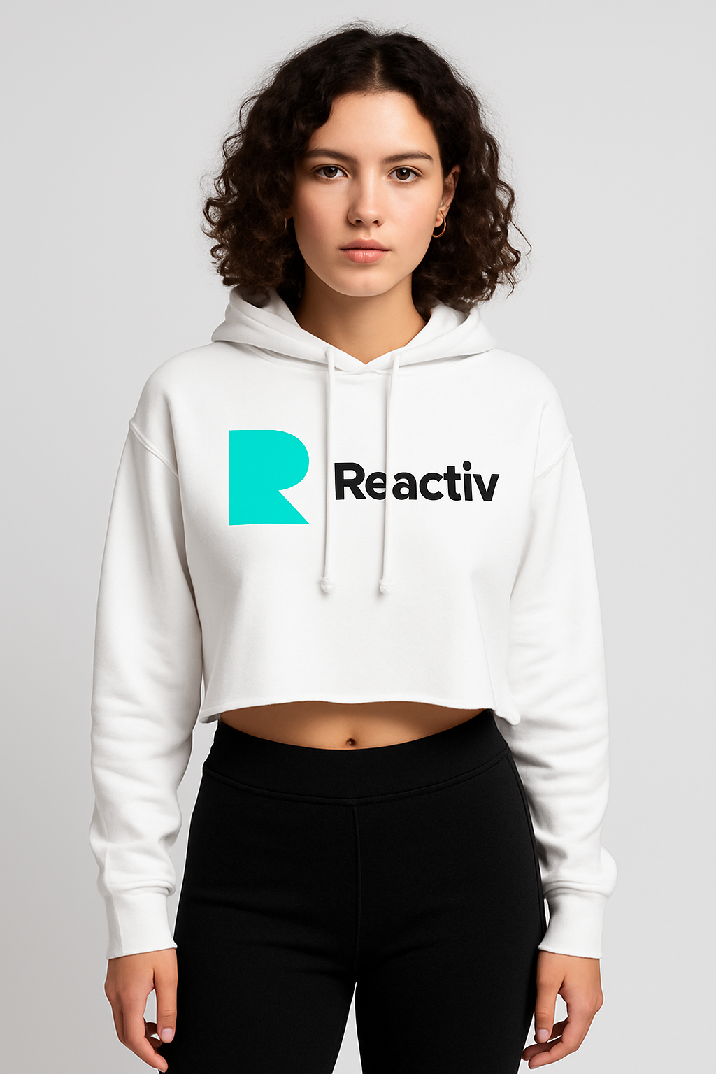Reactiv Cropped Hoodie