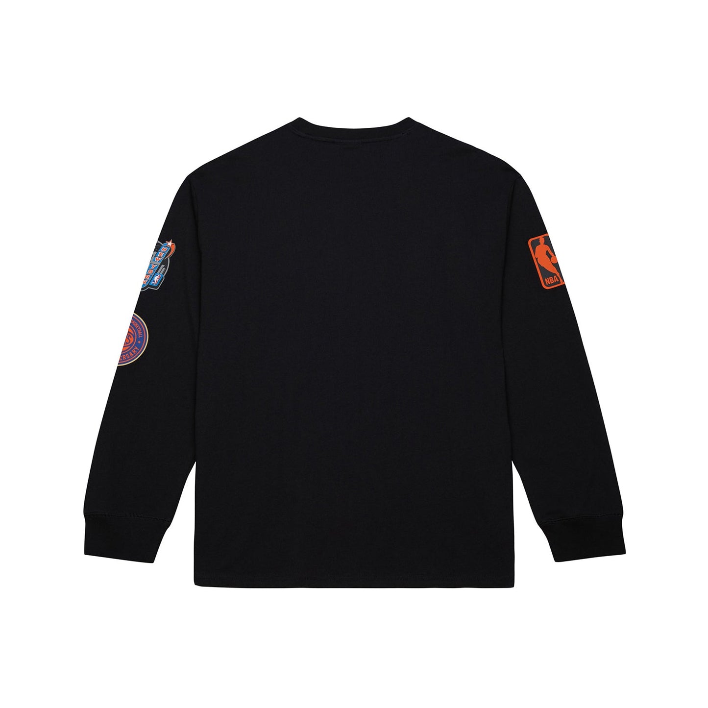 Mitchell & Ness Knicks Black Training Camp Longsleeve Tee