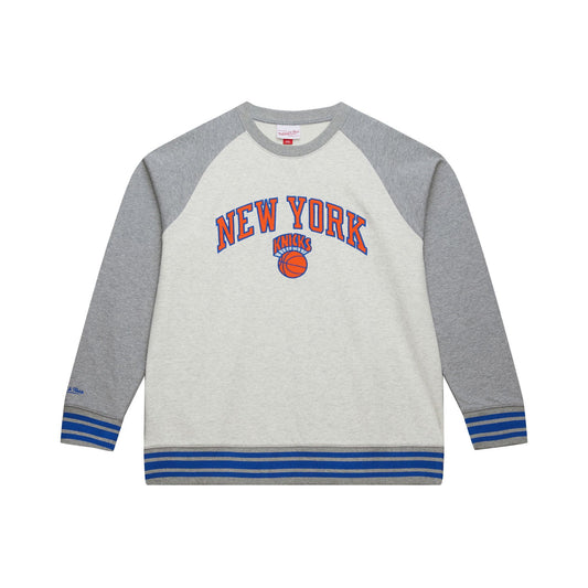 Mitchell & Ness Knicks Vintage Heritage Collection Fleece Crew