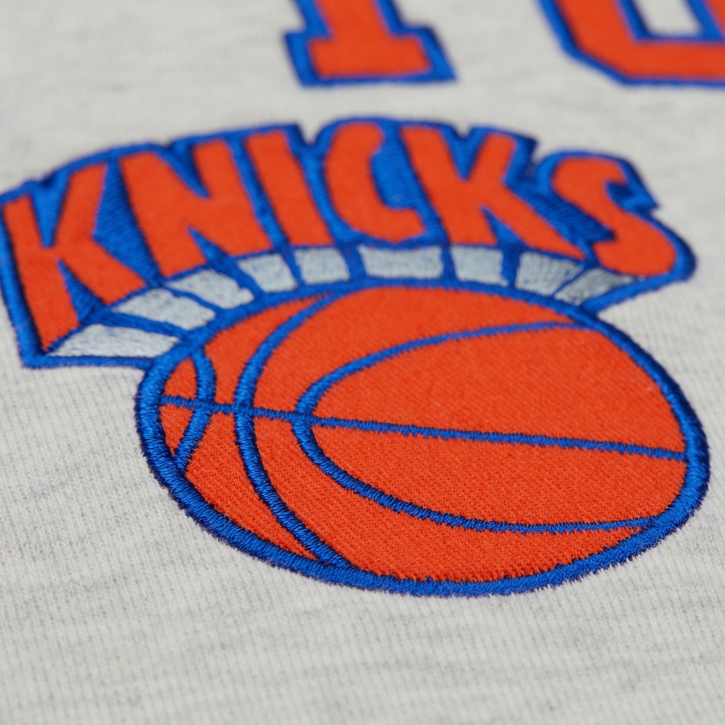 Mitchell & Ness Knicks Vintage Heritage Collection Fleece Crew