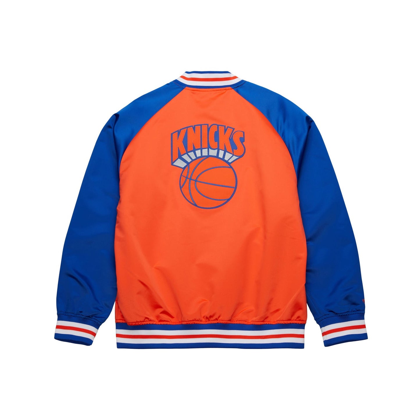 Mitchell & Ness Knicks Double Clutch Lightweight Satin Jacket