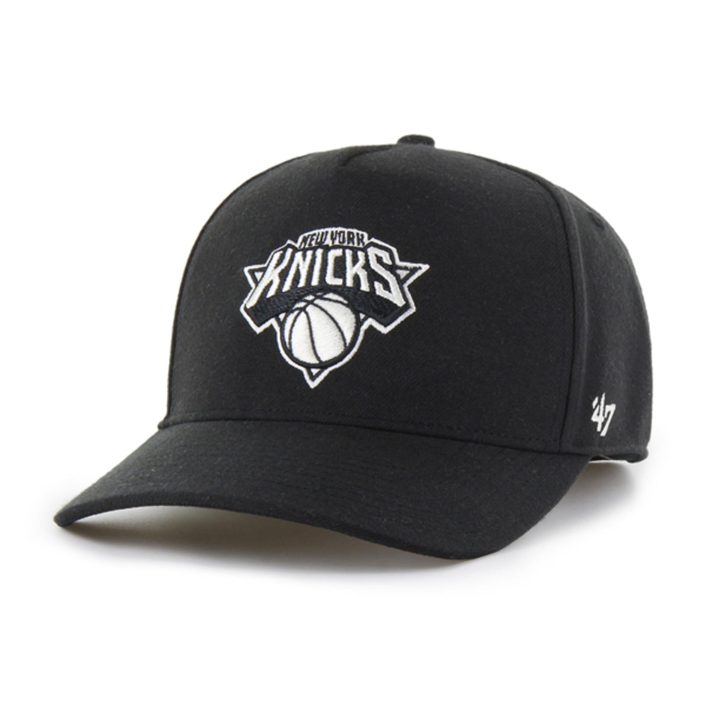 '47 Brand Knicks Black Ballpark Offside Snapback