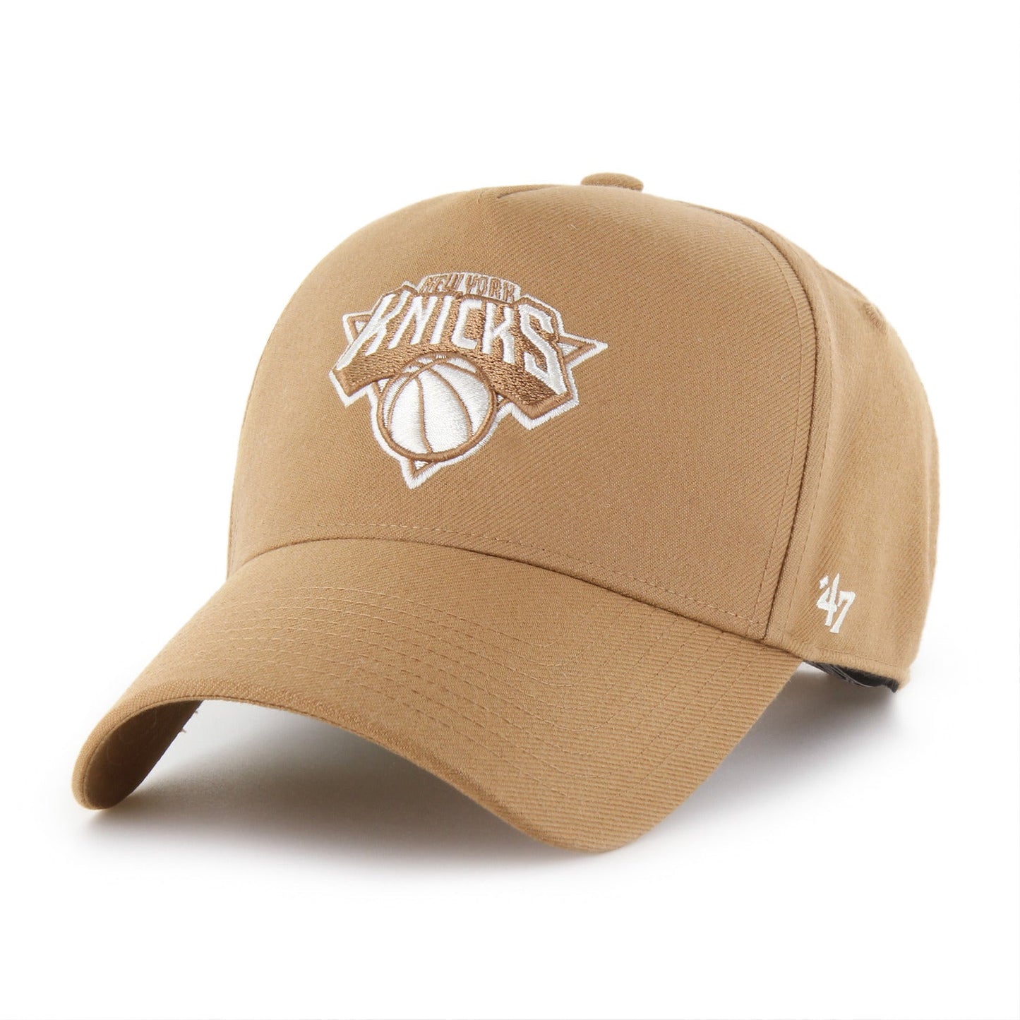 '47  Brand Knicks Camel Ballpark Offside Snapback