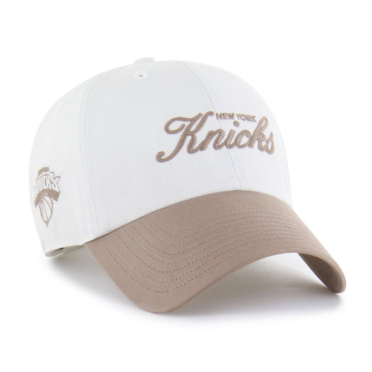 '47 Brand Knicks Sandstone/Portabella Foundational Two-Tone Clean Up