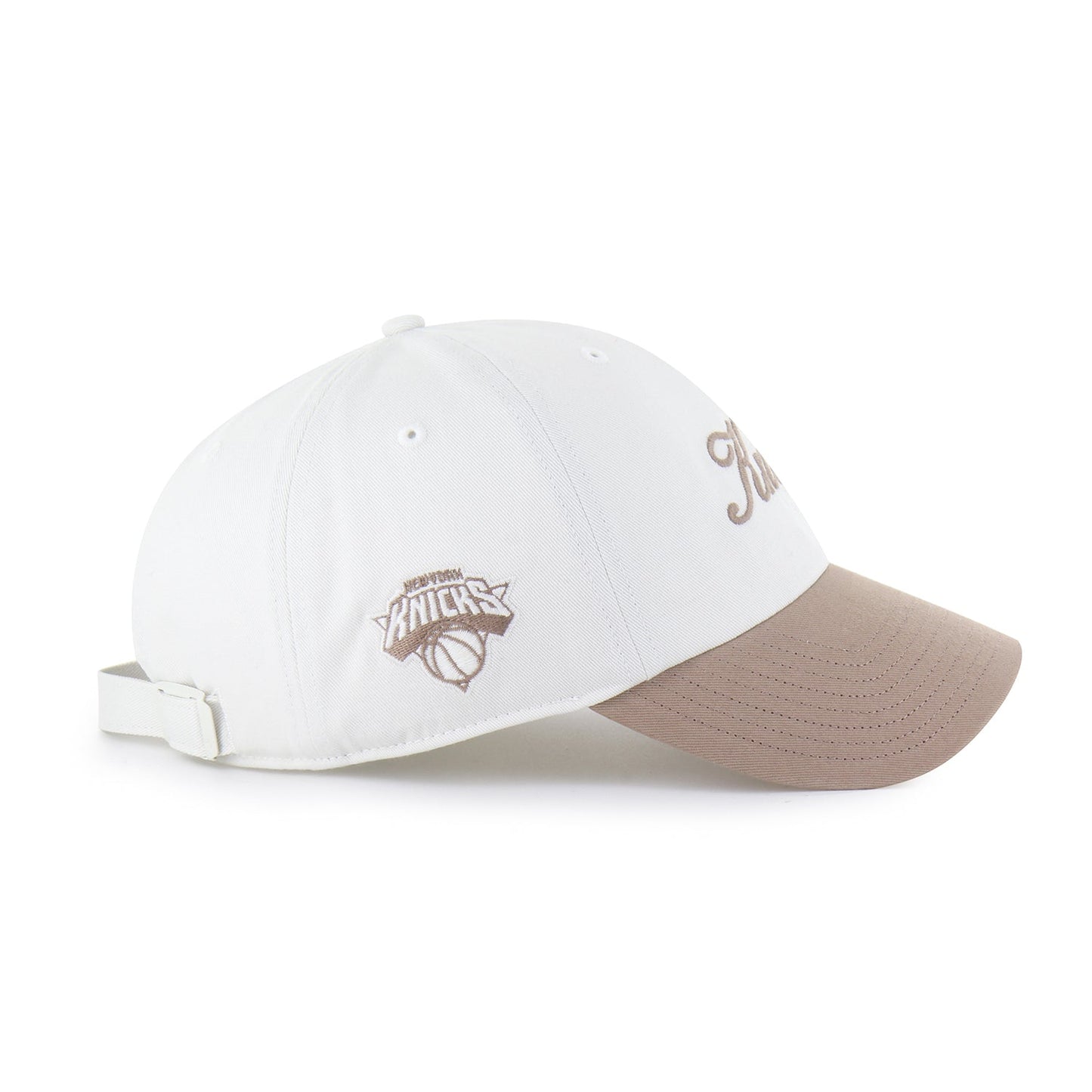 '47 Brand Knicks Sandstone/Portabella Foundational Two-Tone Clean Up