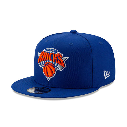 New Era Knicks 9FIFTY Turn Logo Snapback Hat