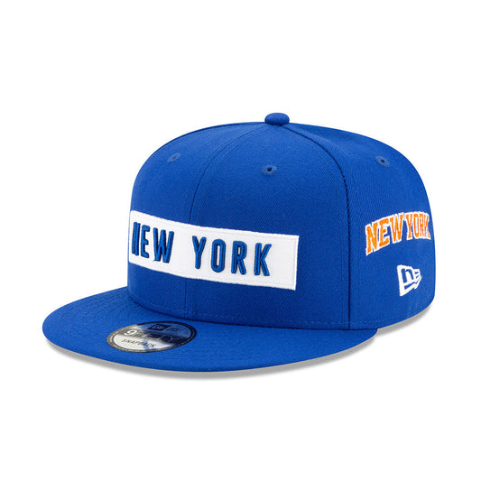 New Era Knicks 9FIFTY Multi Logo Snapback Hat