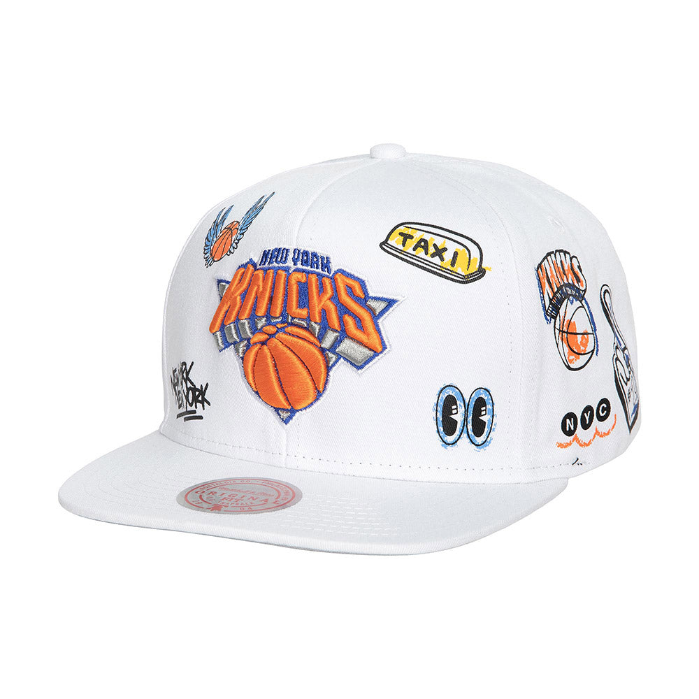 Mitchell & Ness Knicks Doodle Snapback