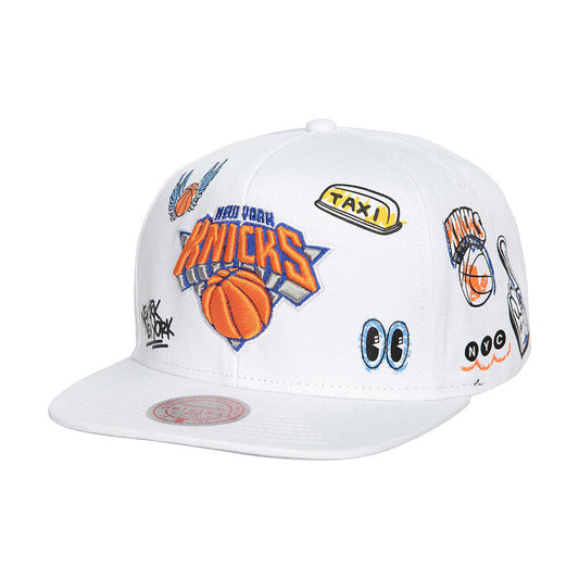 Mitchell & Ness Knicks Doodle Snapback