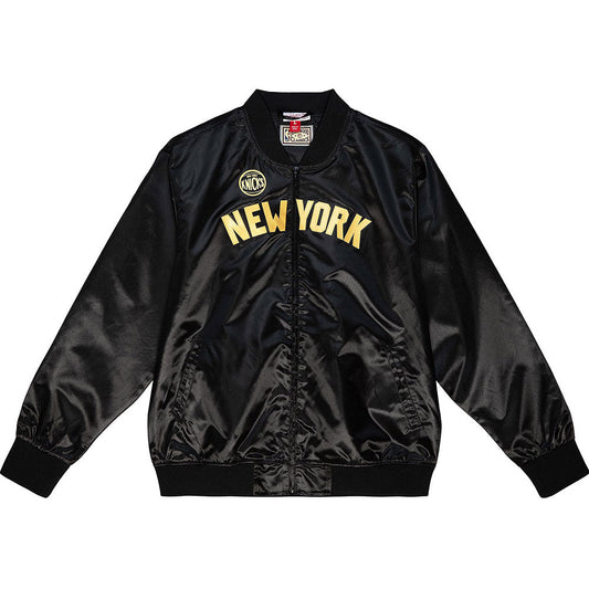Mitchell & Ness Knicks Big Face 4.0 Satin Jacket