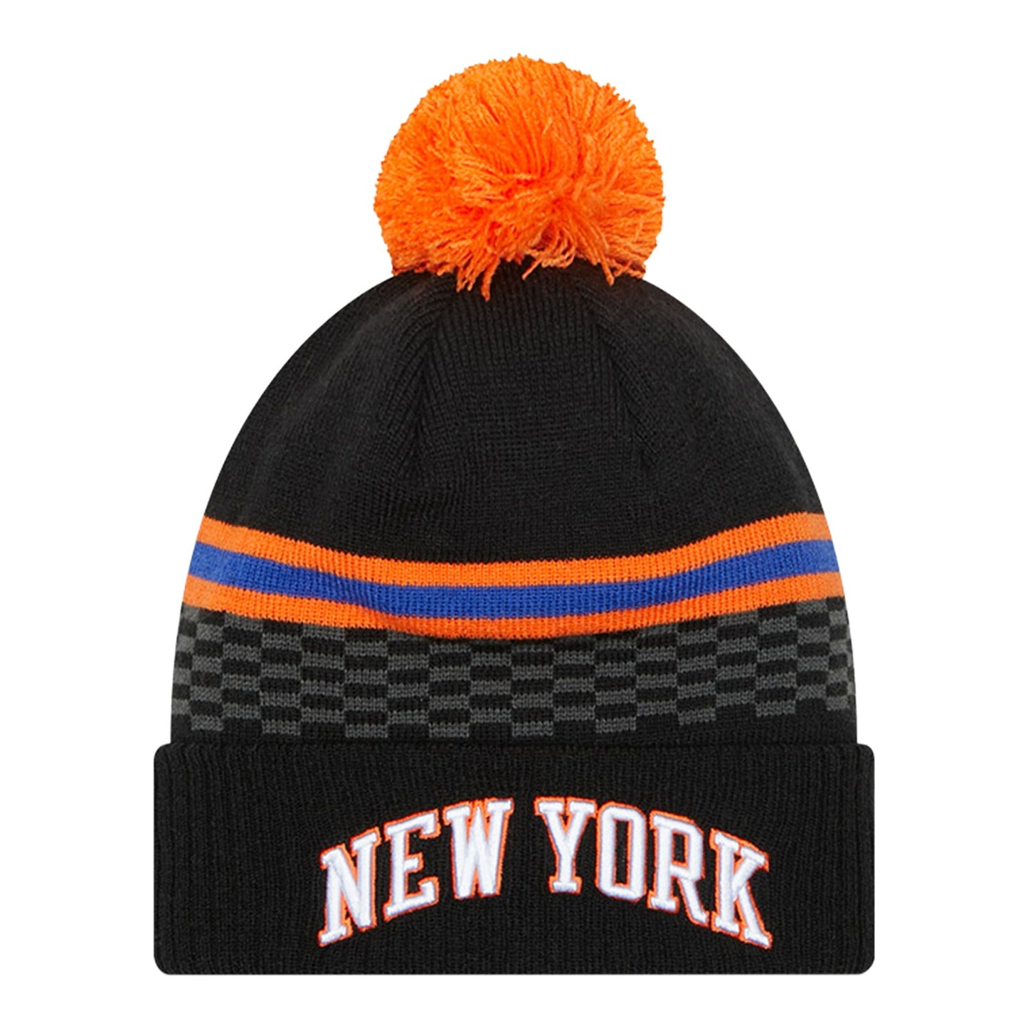 New Era Knicks 21-22 City Edition Knit Pom Hat