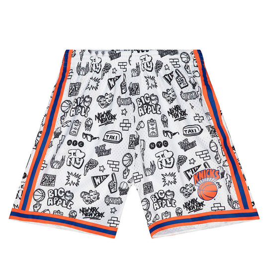 Mitchell & Ness Knicks Doodle Swingman Shorts