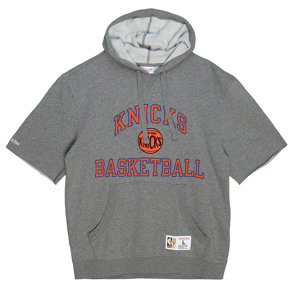 Mitchell & Ness Knicks Short Sleeve Fleece Hood