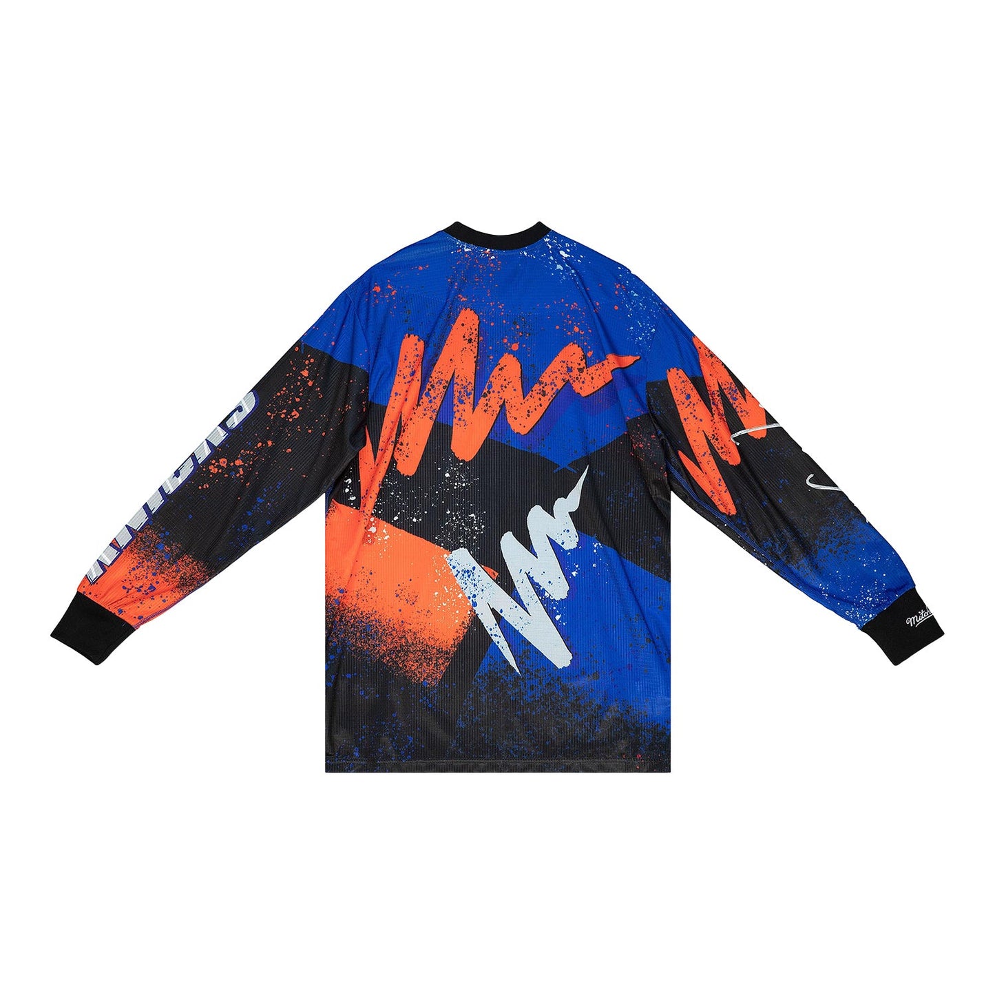 Mitchell & Ness Knicks Hyper Hoops Moto Longsleeve Tee