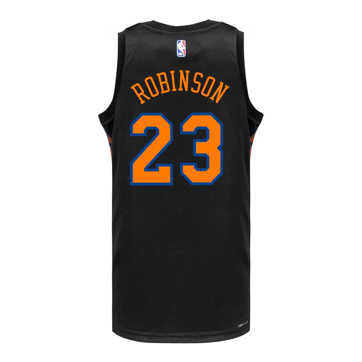 Mitchell Robinson Nike Black Statement Swingman Jersey