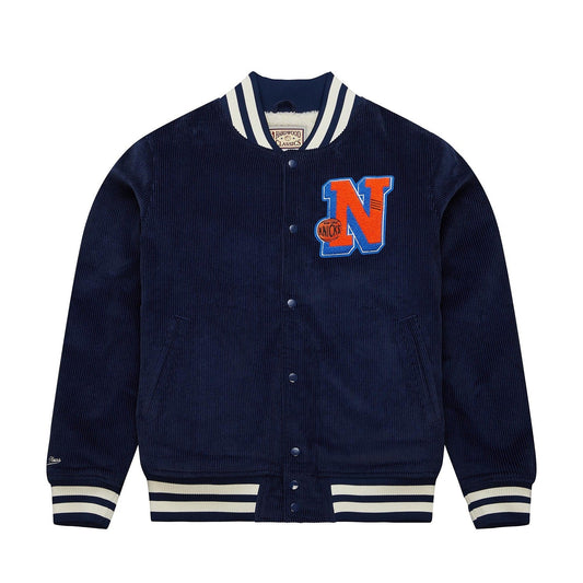 Mitchell & Ness Knicks Collegiate Varsity Jacket