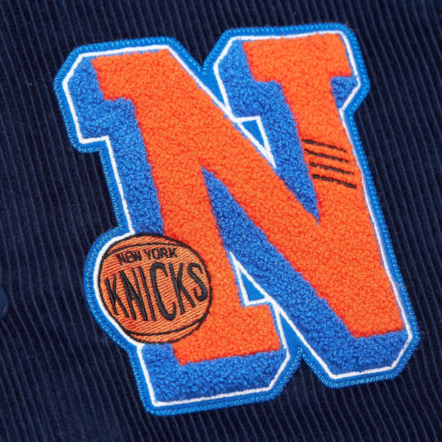 Mitchell & Ness Knicks Collegiate Varsity Jacket