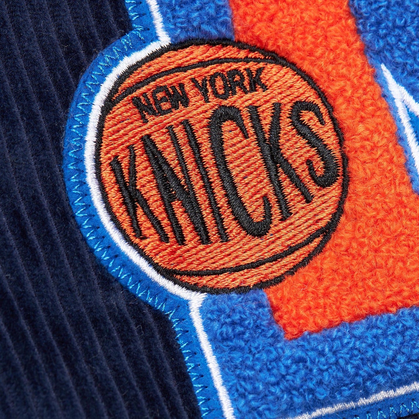 Mitchell & Ness Knicks Collegiate Varsity Jacket