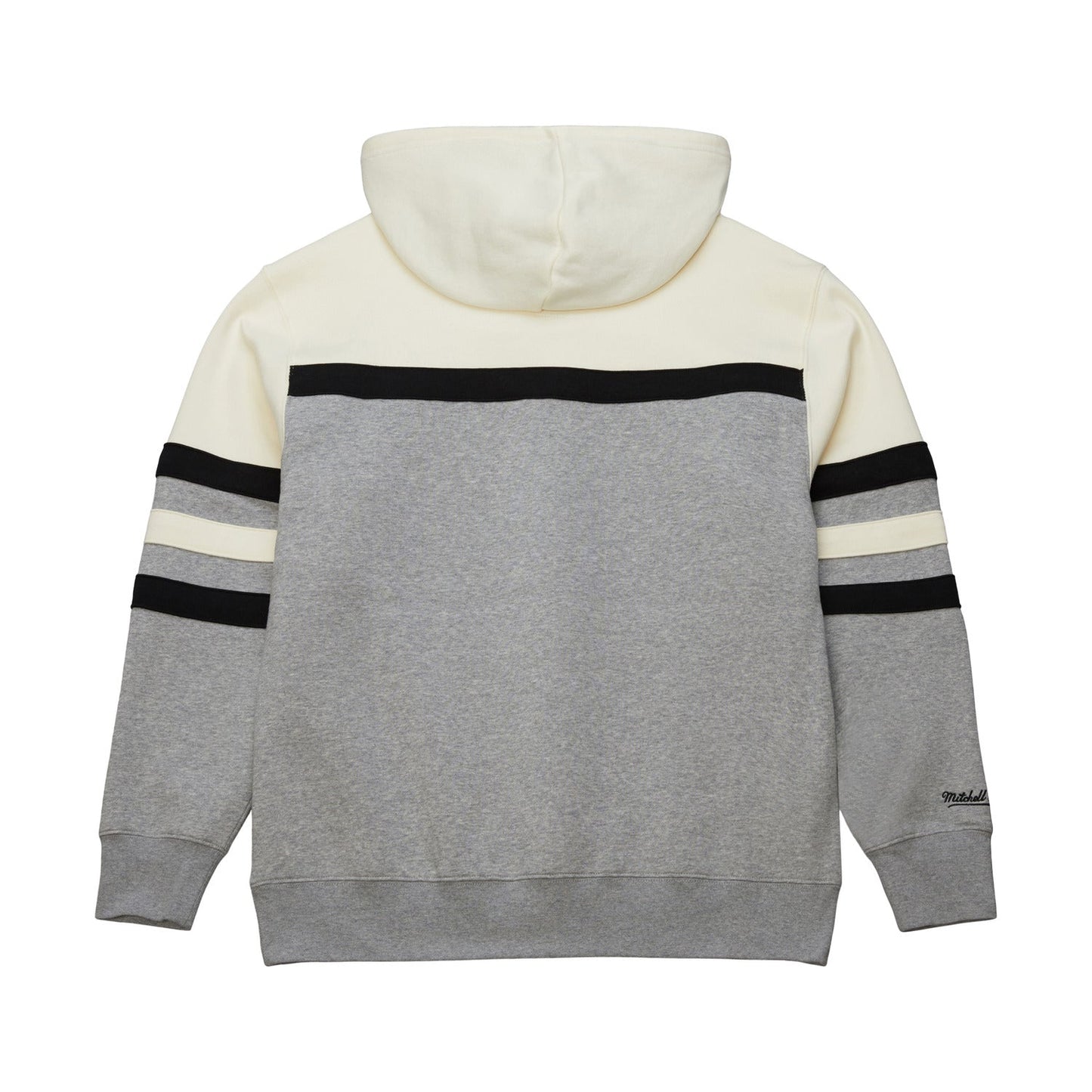 Mitchell & Ness Knicks Grey/Cream Head Coach Hoodie