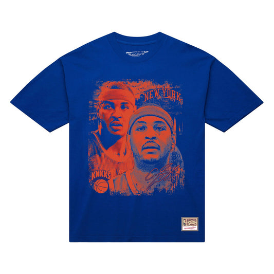 Mitchell & Ness Knicks Carmelo Anthony Graphic Tee