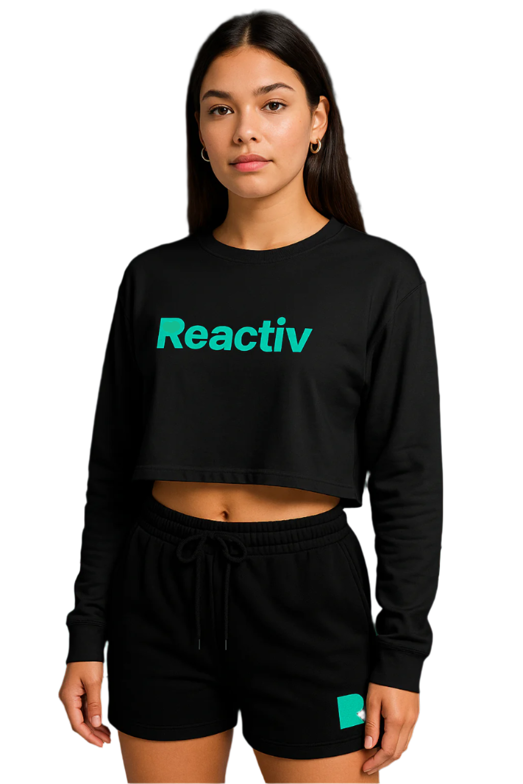 Cotton Long Sleeve Cropped