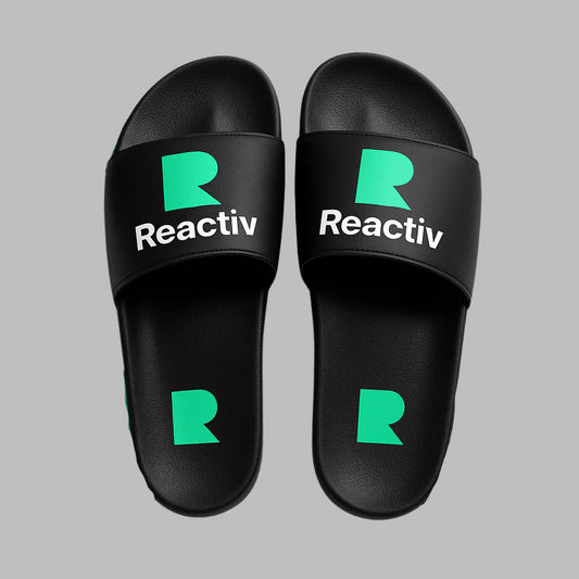 Comfy Reactiv slides with molded strap